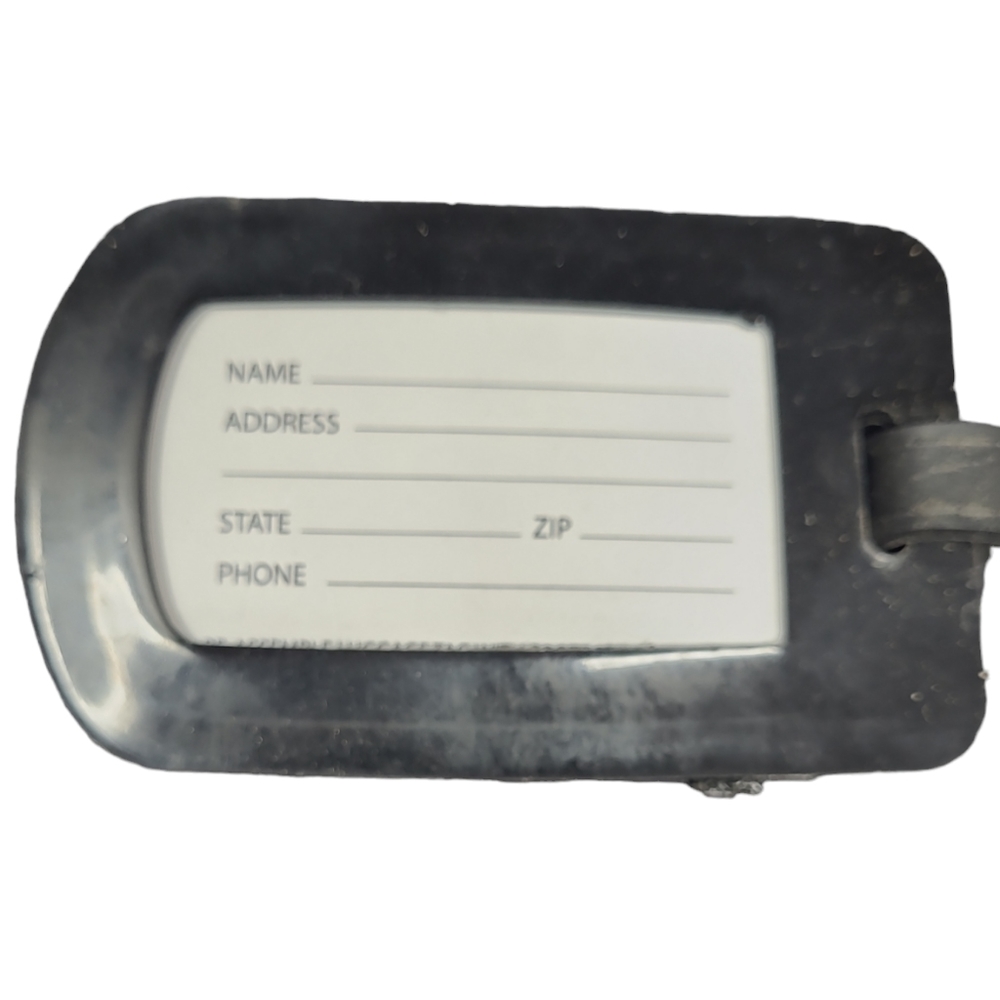 NEW - ANIMAL PRINT RUBBER LUGGAGE TAG - Picture 5 of 7